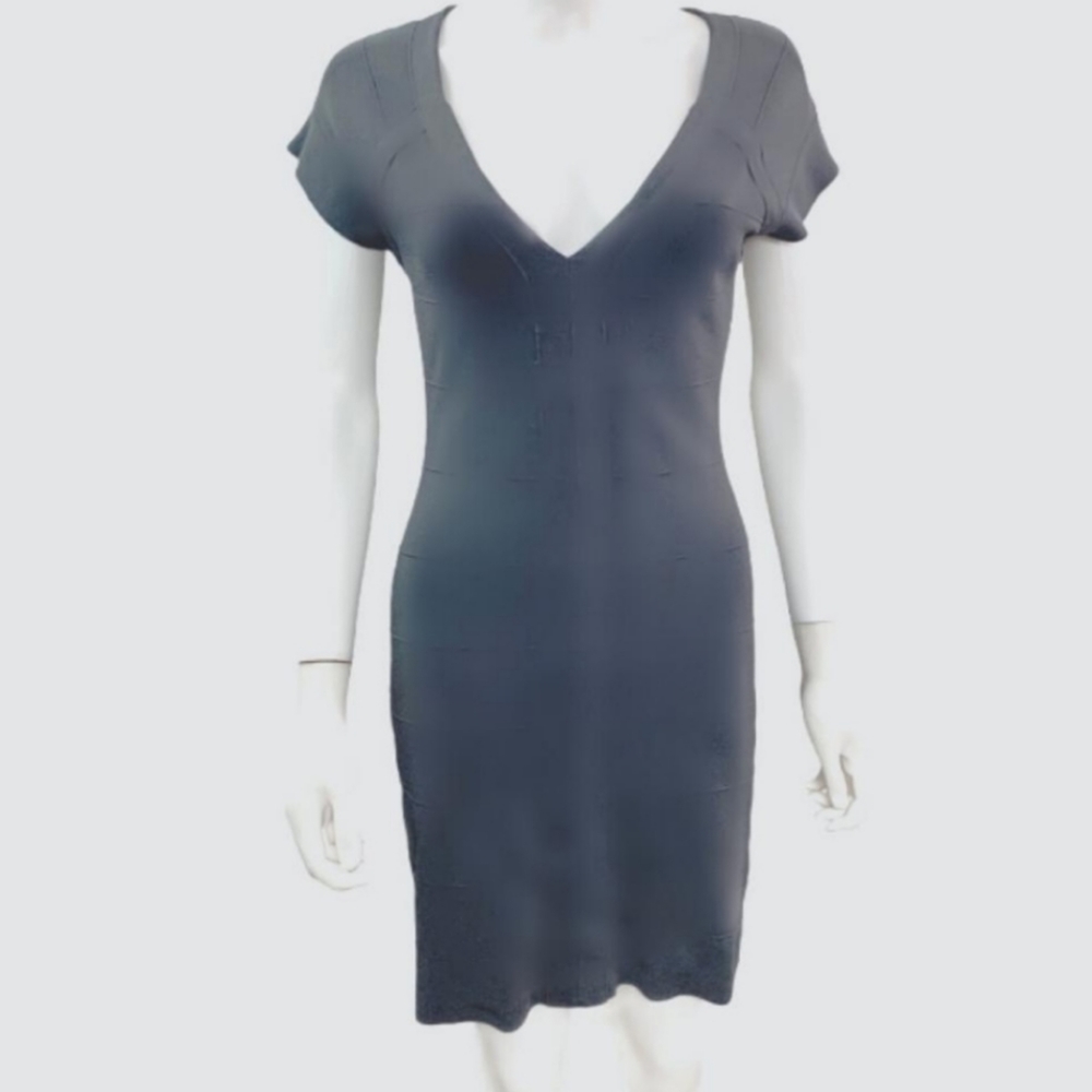 90s Express Vintage Dress - Gray Sz 1 / 2